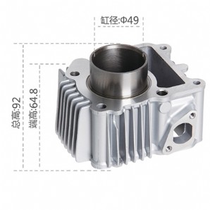 Motorcycle Cylinder Block, F8