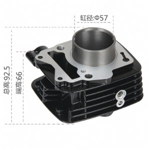 Motorcycle Cylinder BlockTVS-125